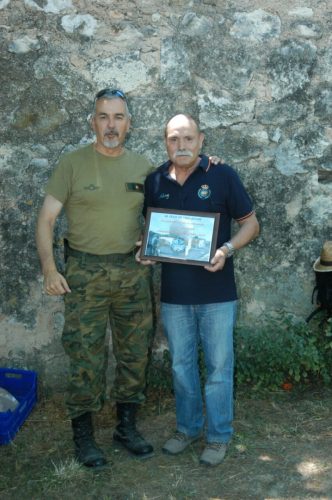 2015-06-05 - Homenaje Entrega de Cuadro de EVA 5 a Club de Tiro de precisión Alcoy