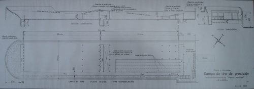 01-1951 - Croquis Original Cancha de Fuego